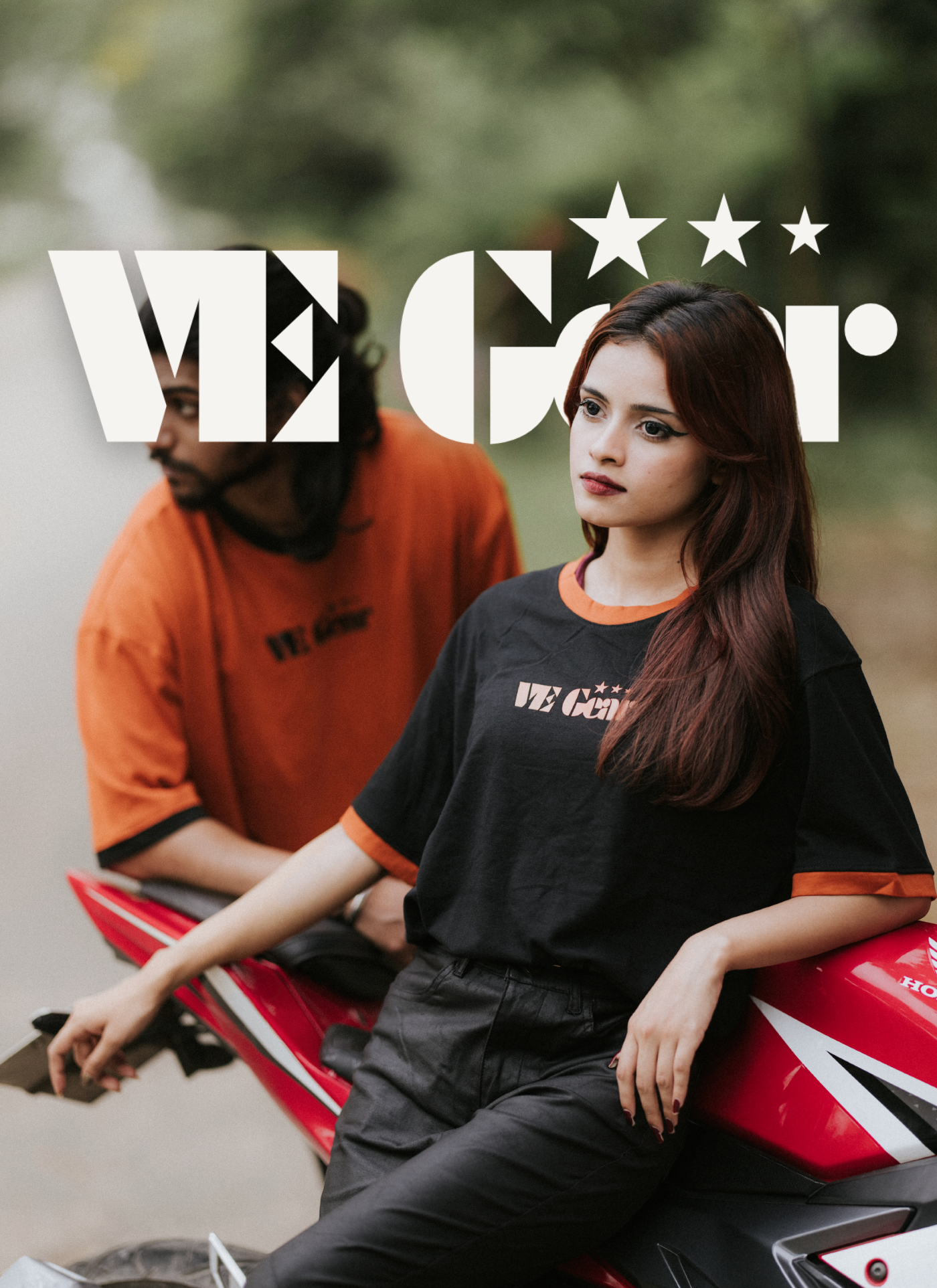 VE Gear Limited Edition “SIGNATURE” Black and Bronze Oversized T-shirt view 4