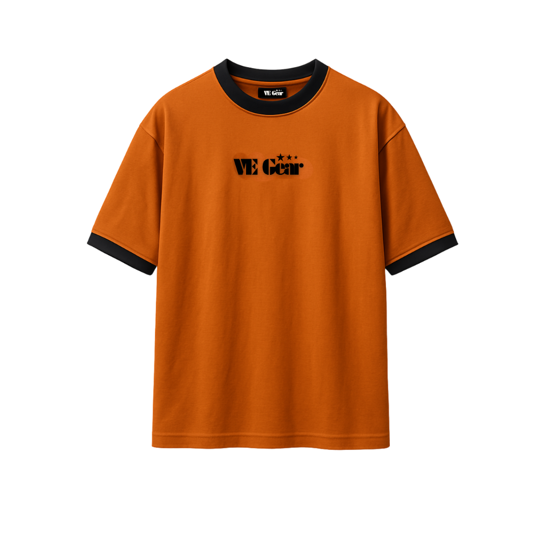 VE Gear Limited Edition ”SIGNATURE” Bronze and Black  Oversized T-shirt
