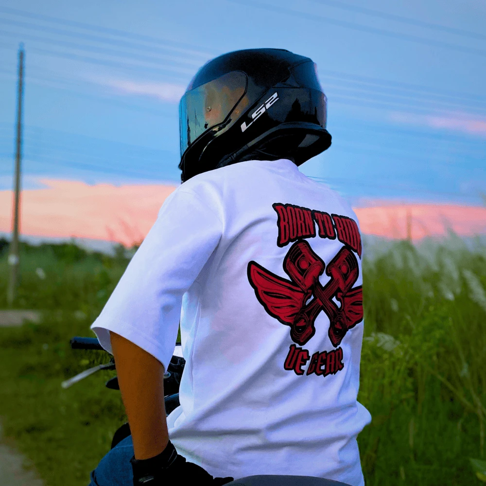 VE Gear “Born to Ride” Drop Shoulder Tee view 3